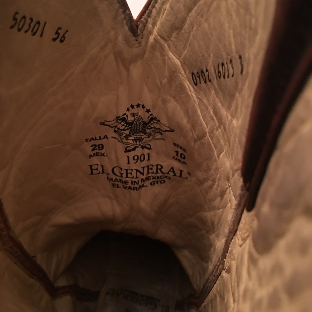 Genuine Alligator Cowboy Boots - Picture 8 of 8